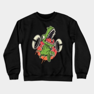 T-Rex cartoon gift idea Crewneck Sweatshirt